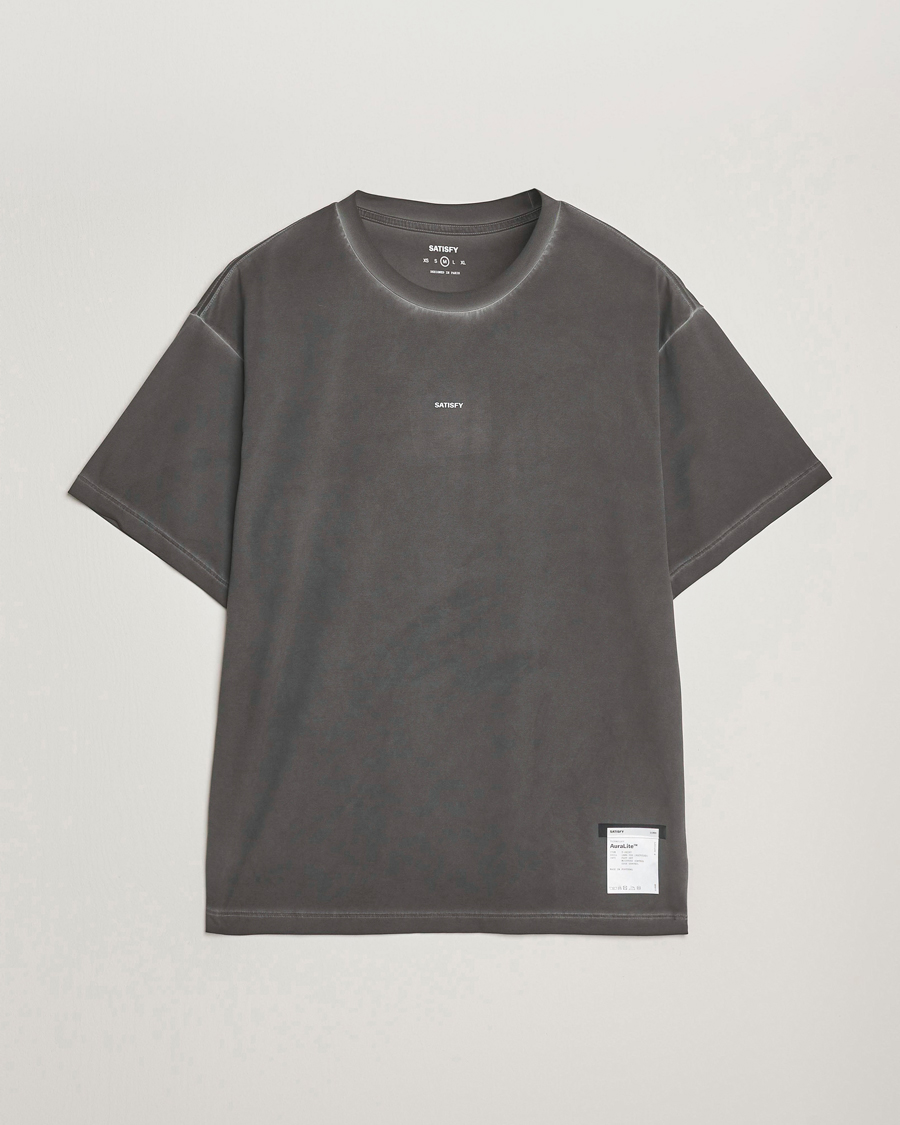 Men | T-Shirts | Satisfy | AuraLite T-Shirt Pigment Black