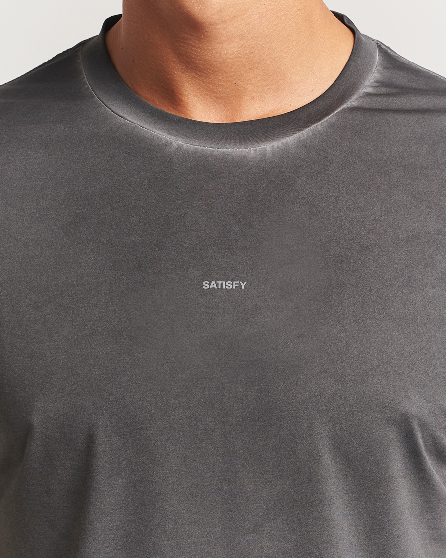 Men | T-Shirts | Satisfy | AuraLite T-Shirt Pigment Black