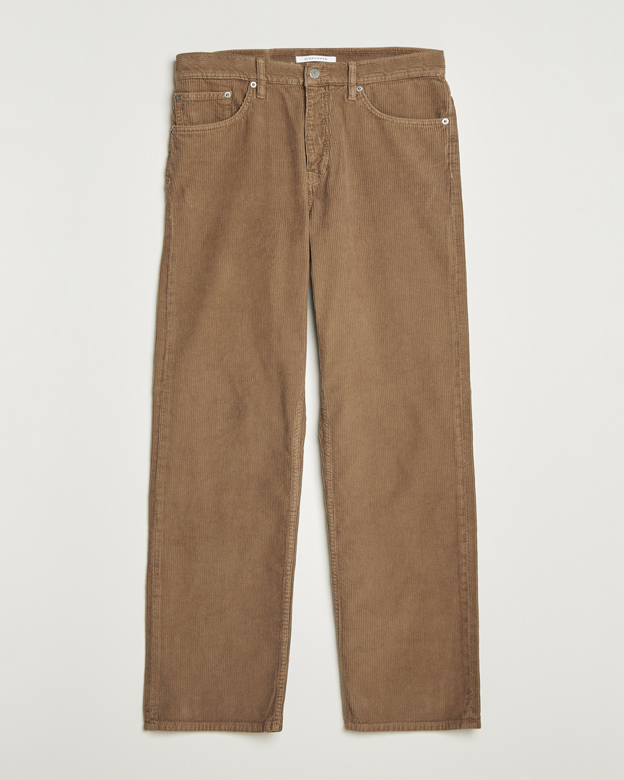 Men | Trousers | Sunflower | Loose Corduroy Pants Taupe