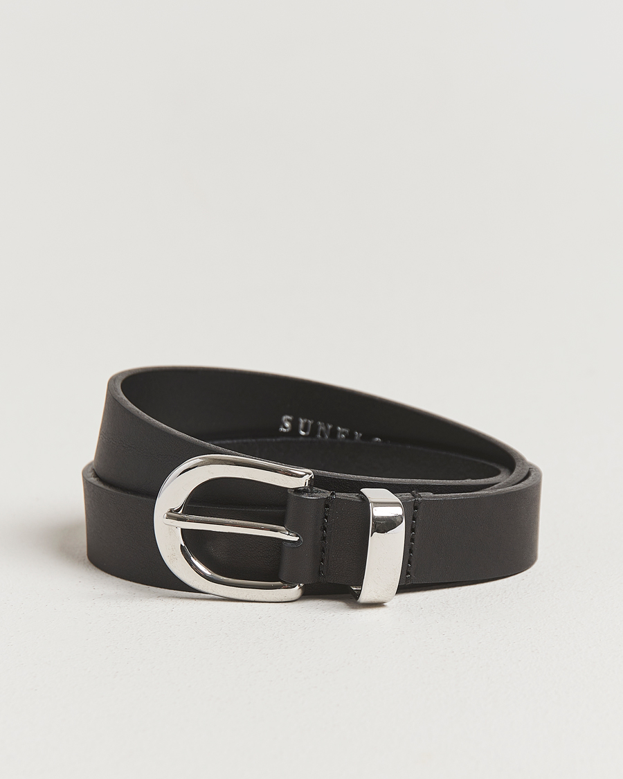 Men | Sunflower Simple Belt Black Calf | Sunflower | Simple Belt Black Calf