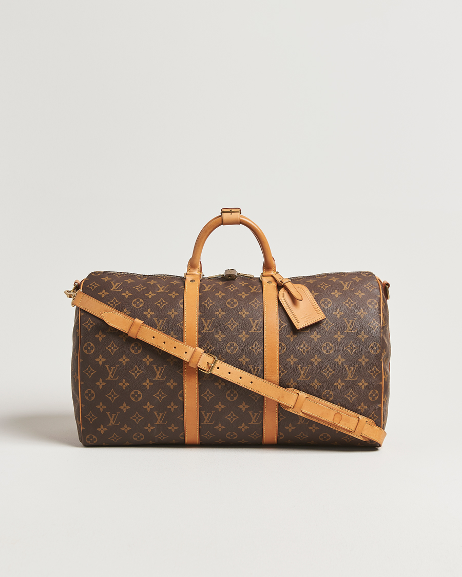 Men | Louis Vuitton Pre-Owned Keepall Bandoulière 50 Monogram | Louis Vuitton Pre-Owned | Keepall Bandoulière 50 Monogram