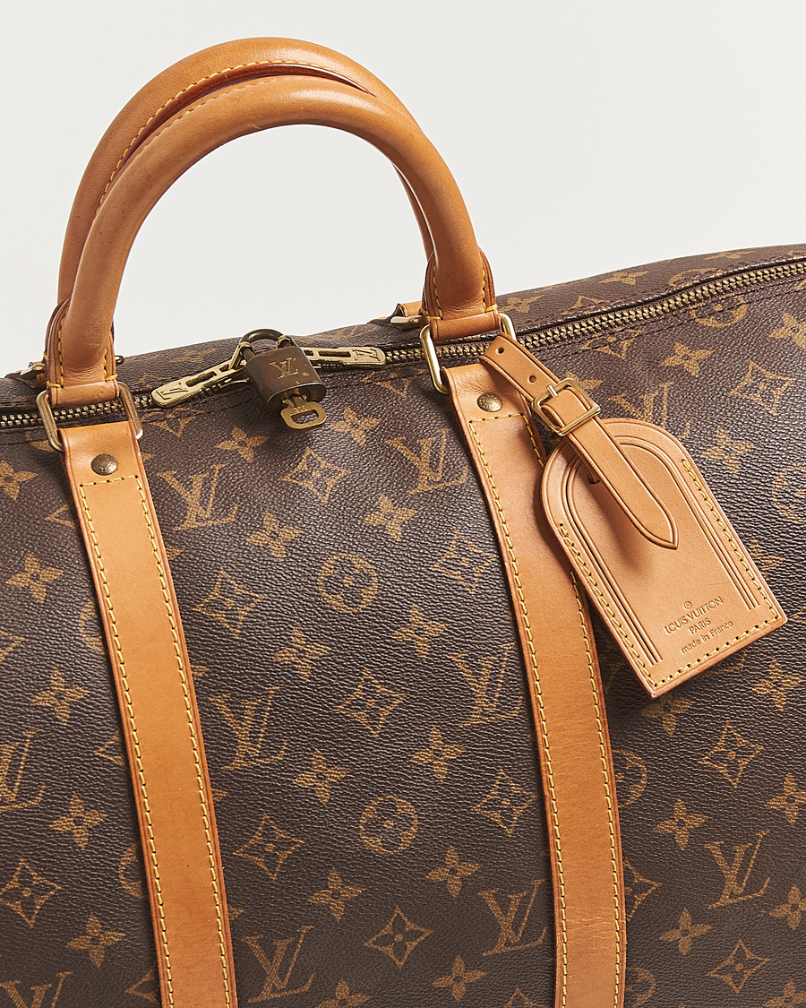 Men | Louis Vuitton Pre-Owned Keepall Bandoulière 50 Monogram | Louis Vuitton Pre-Owned | Keepall Bandoulière 50 Monogram