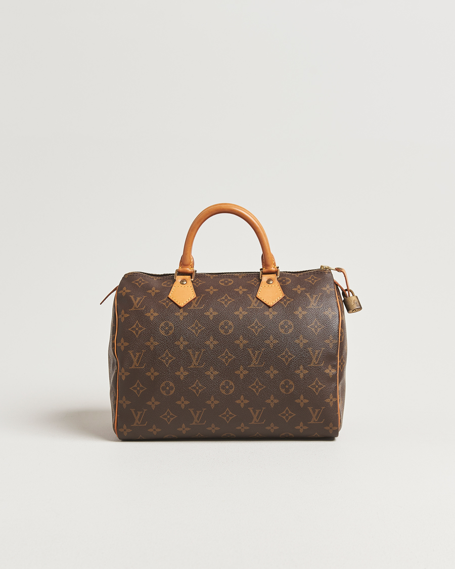 Men | Louis Vuitton Pre-Owned Speedy 30 Monogram | Louis Vuitton Pre-Owned | Speedy 30 Monogram