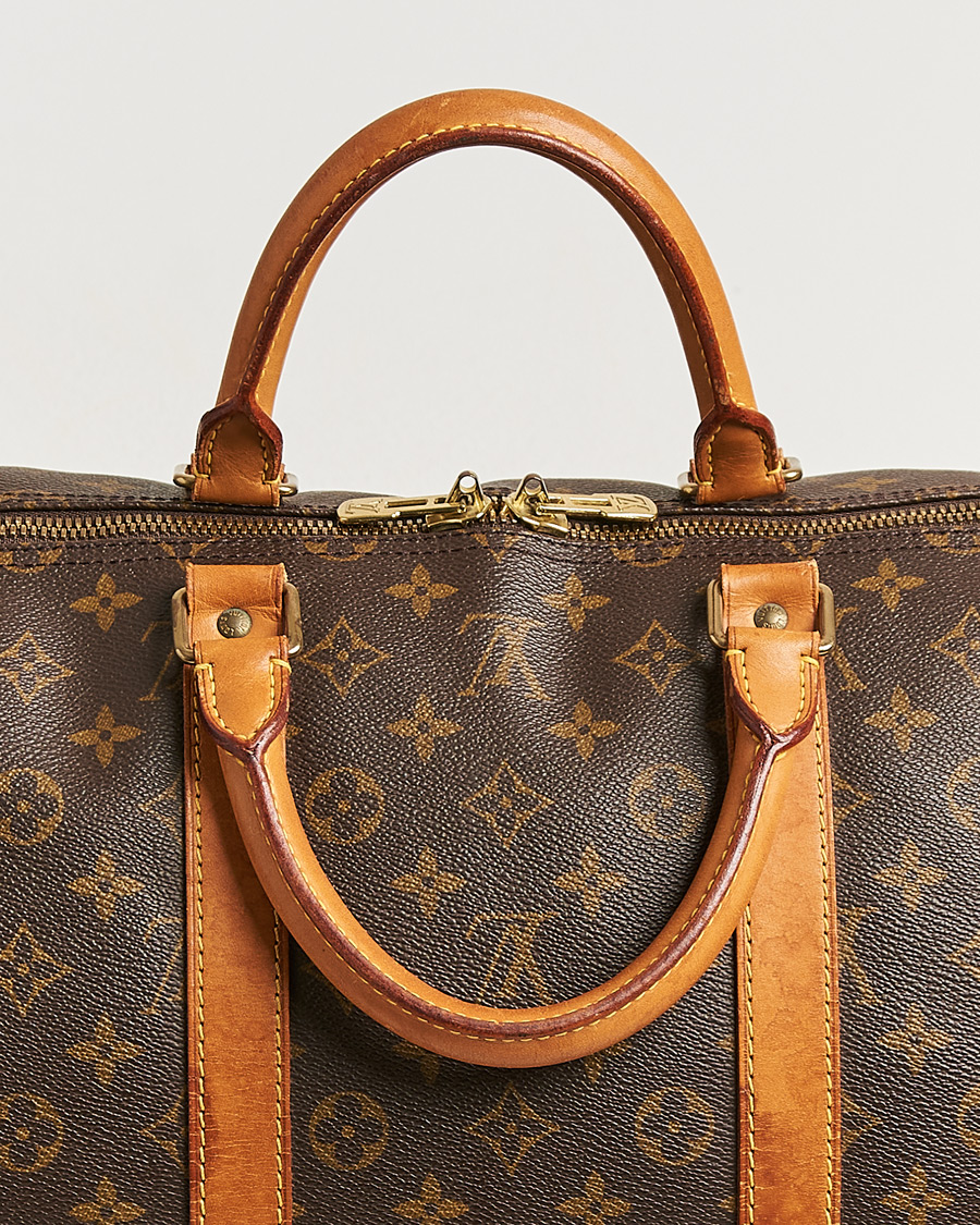 Men | Pre-Owned & Vintage Bags | Louis Vuitton Pre-Owned | Keepall Bandoulière 55 Monogram