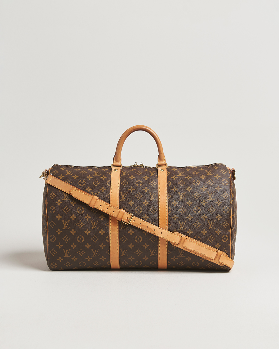 Men | Louis Vuitton Pre-Owned Keepall Bandoulière 50 Monogram | Louis Vuitton Pre-Owned | Keepall Bandoulière 50 Monogram
