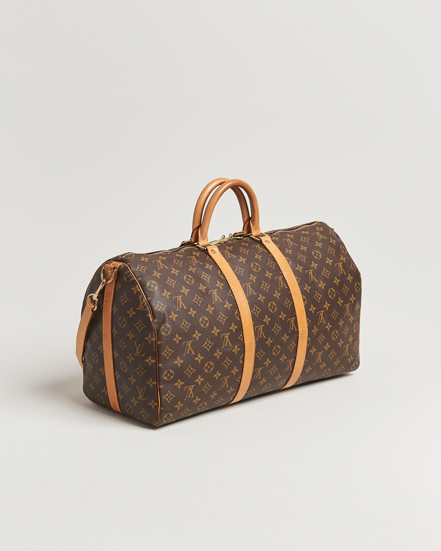 Men | Louis Vuitton Pre-Owned Keepall Bandoulière 50 Monogram | Louis Vuitton Pre-Owned | Keepall Bandoulière 50 Monogram