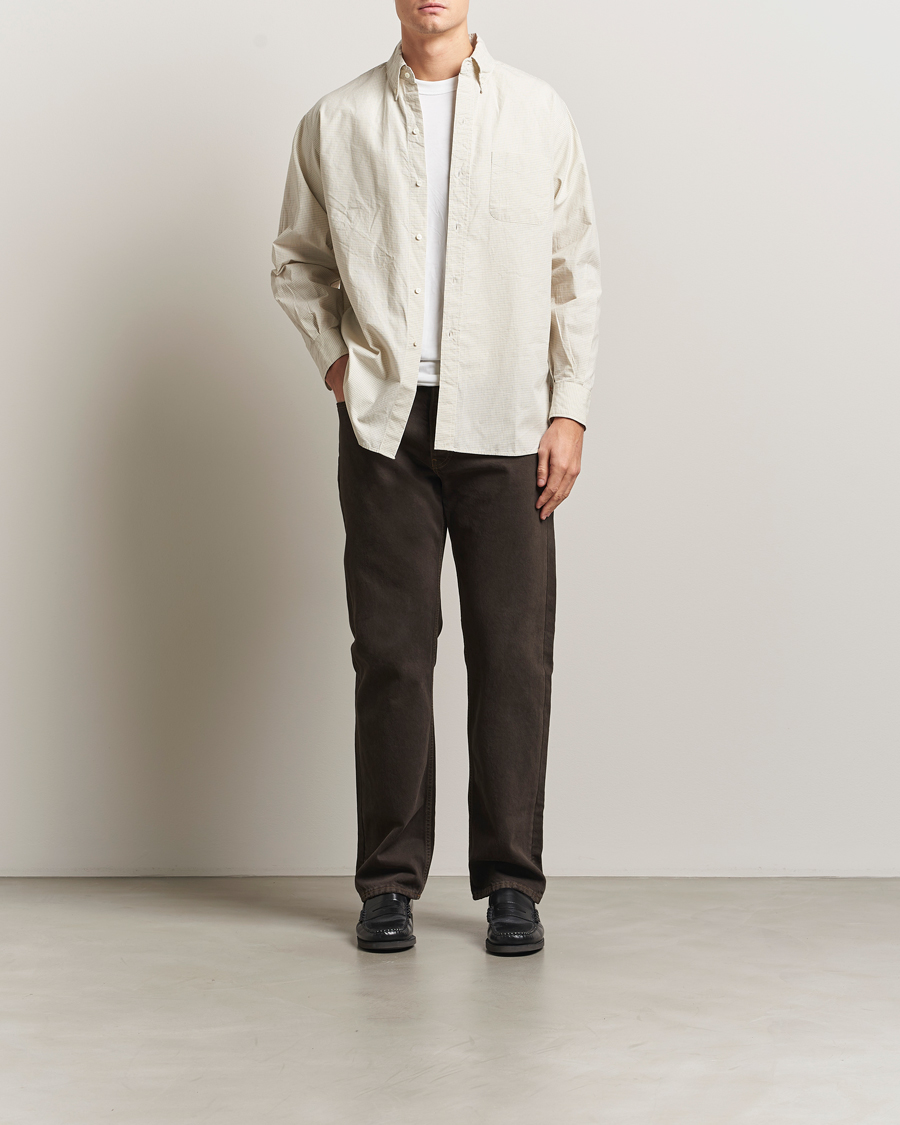 Men | Shirts | BEAMS PLUS | Button Down Shirt White Plaid