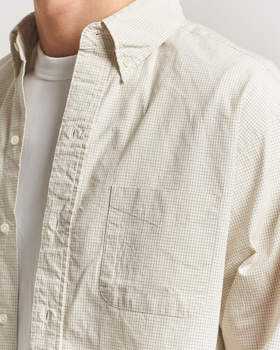 Men | Shirts | BEAMS PLUS | Button Down Shirt White Plaid