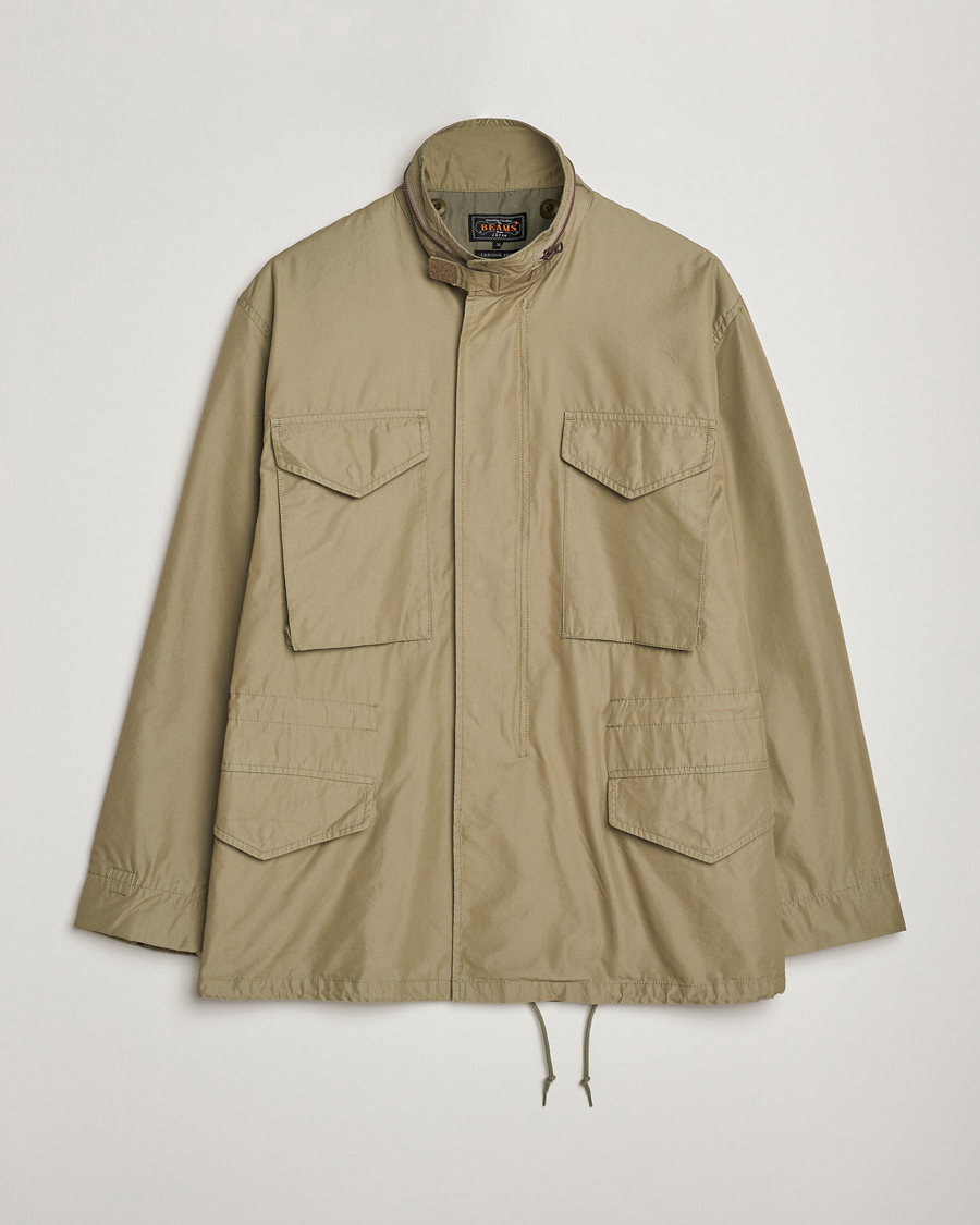 BEAMS PLUS MIL Field Jacket Olive at CareOfCarl.com