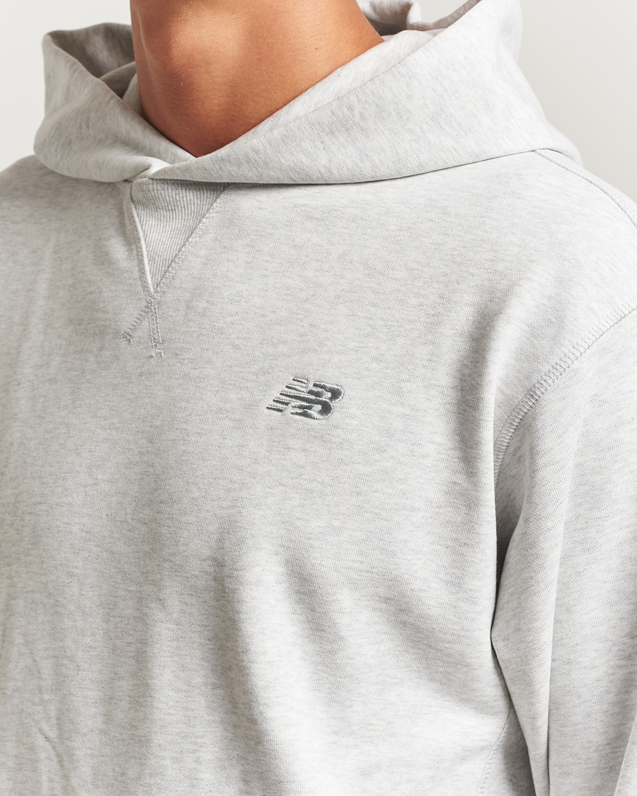 Men | Sweaters & Knitwear | New Balance Running | Athletics French Terry Hoodie Grey
