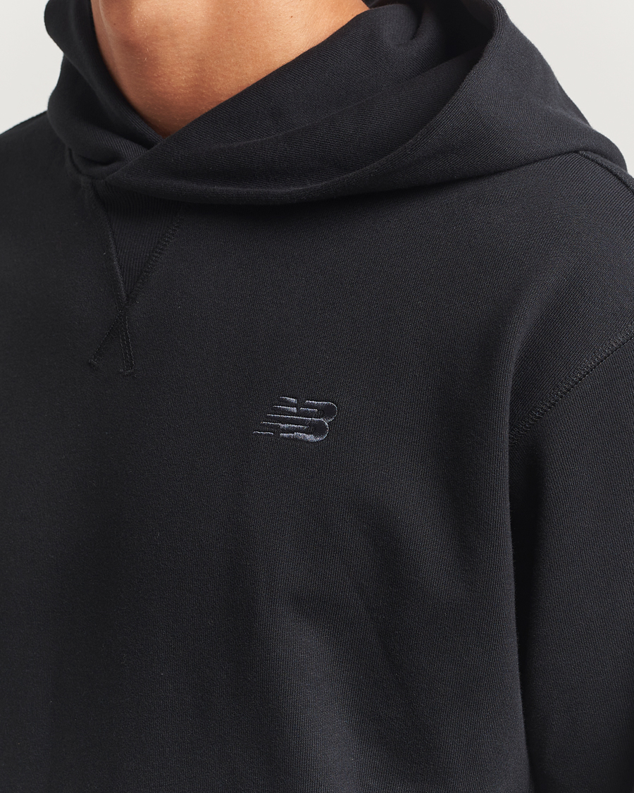 Men | Sweaters & Knitwear | New Balance Running | Athletics French Terry Hoodie Black