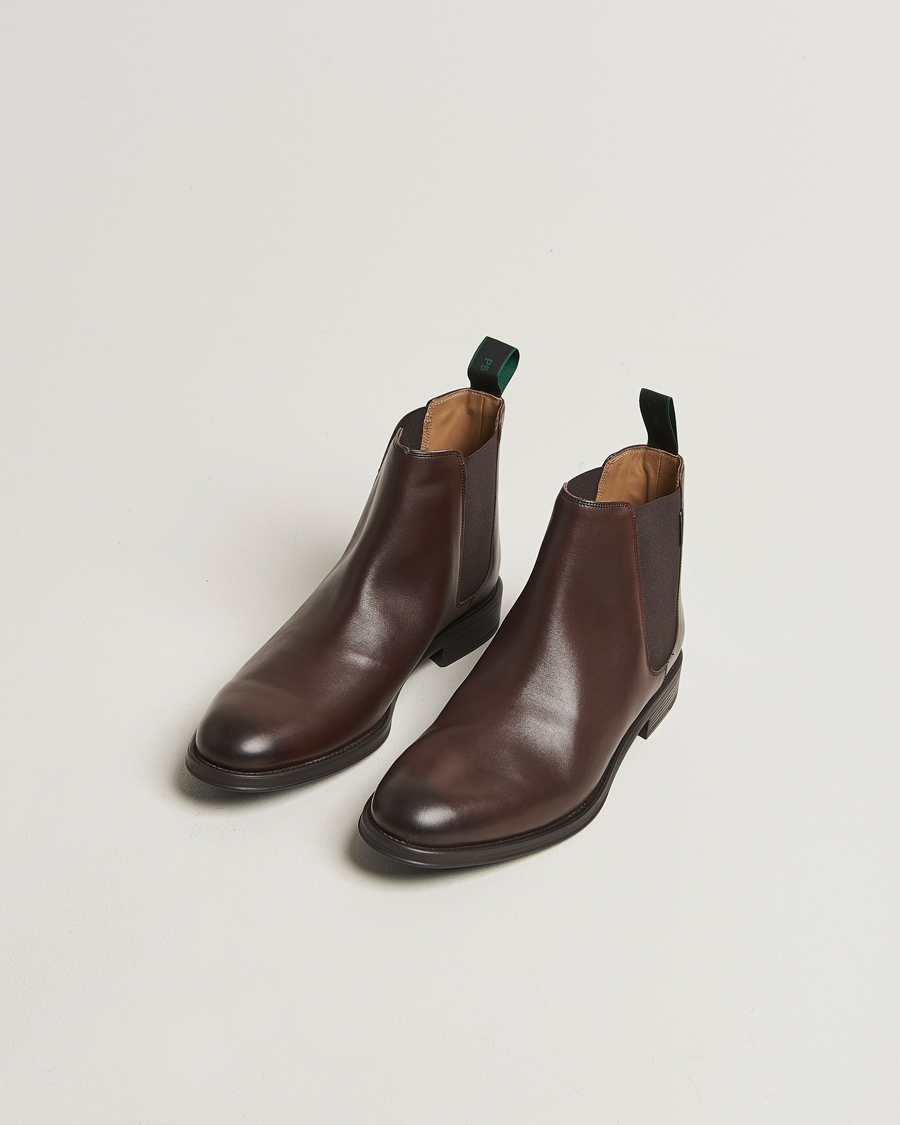Sanders Adam Chelsea Boot Polo Snuff Suede at CareOfCarl.com