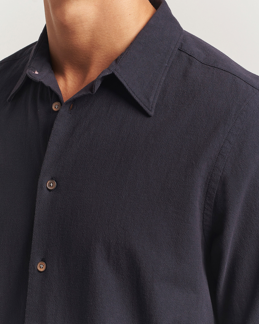 Men | Shirts | PS Paul Smith | Cotton Safari Shirt Blue