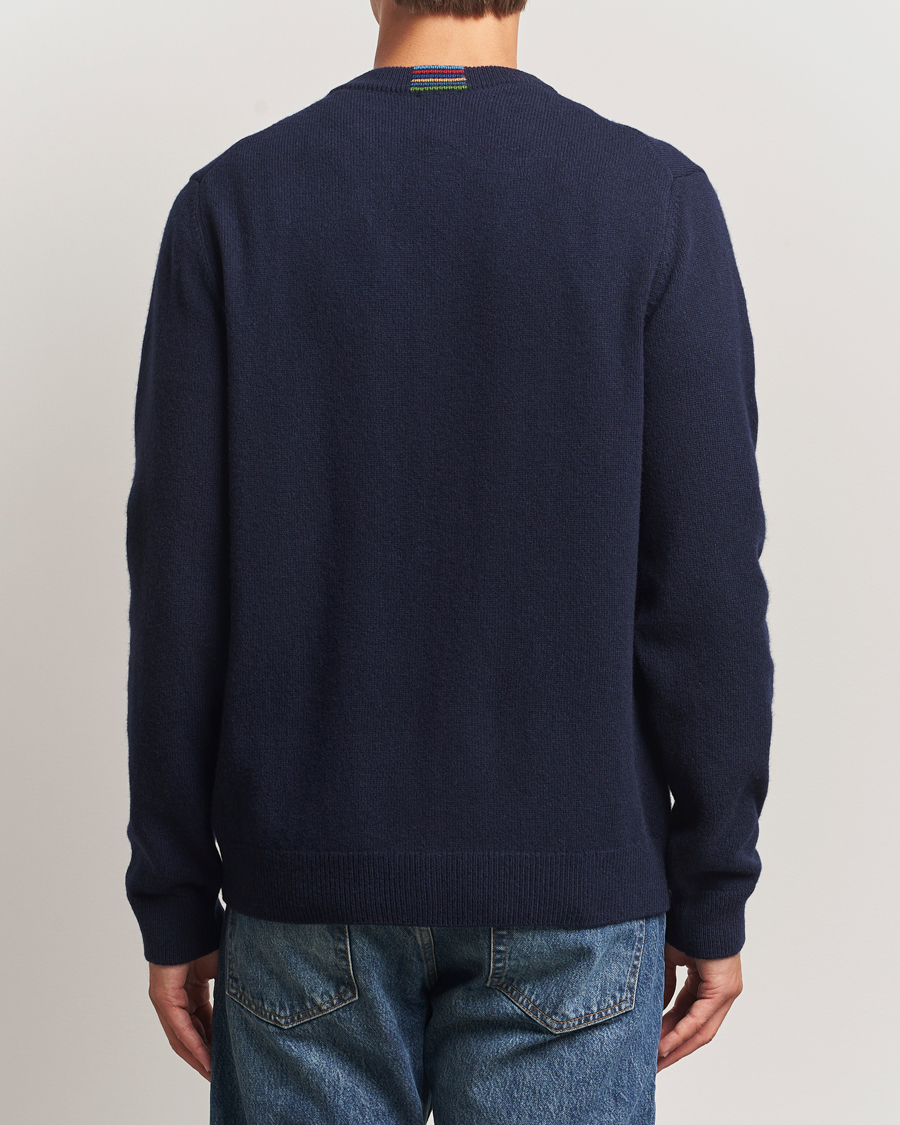 Men | Sweaters & Knitwear | PS Paul Smith | Merino Knitted Cardigan Blue