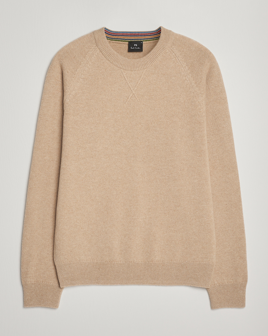 Men | Sweaters & Knitwear | PS Paul Smith | Merino Knitted Sweater Beige