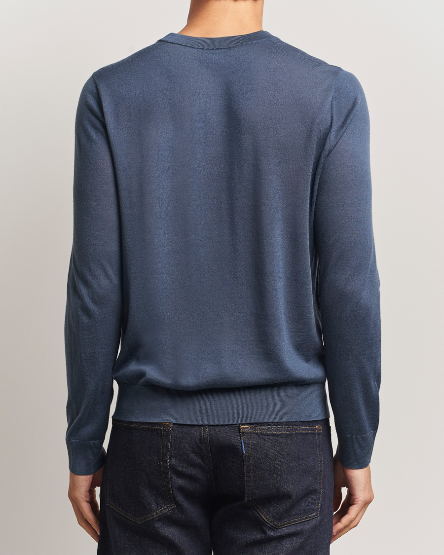 Men | Sweaters & Knitwear | Paul Smith | Merino Knitted Sweater Blue