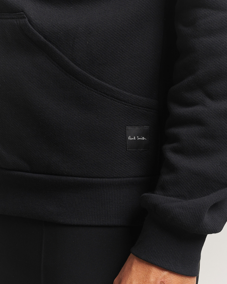 Men | Sweaters & Knitwear | Paul Smith | Artist Rib Full Zip Black