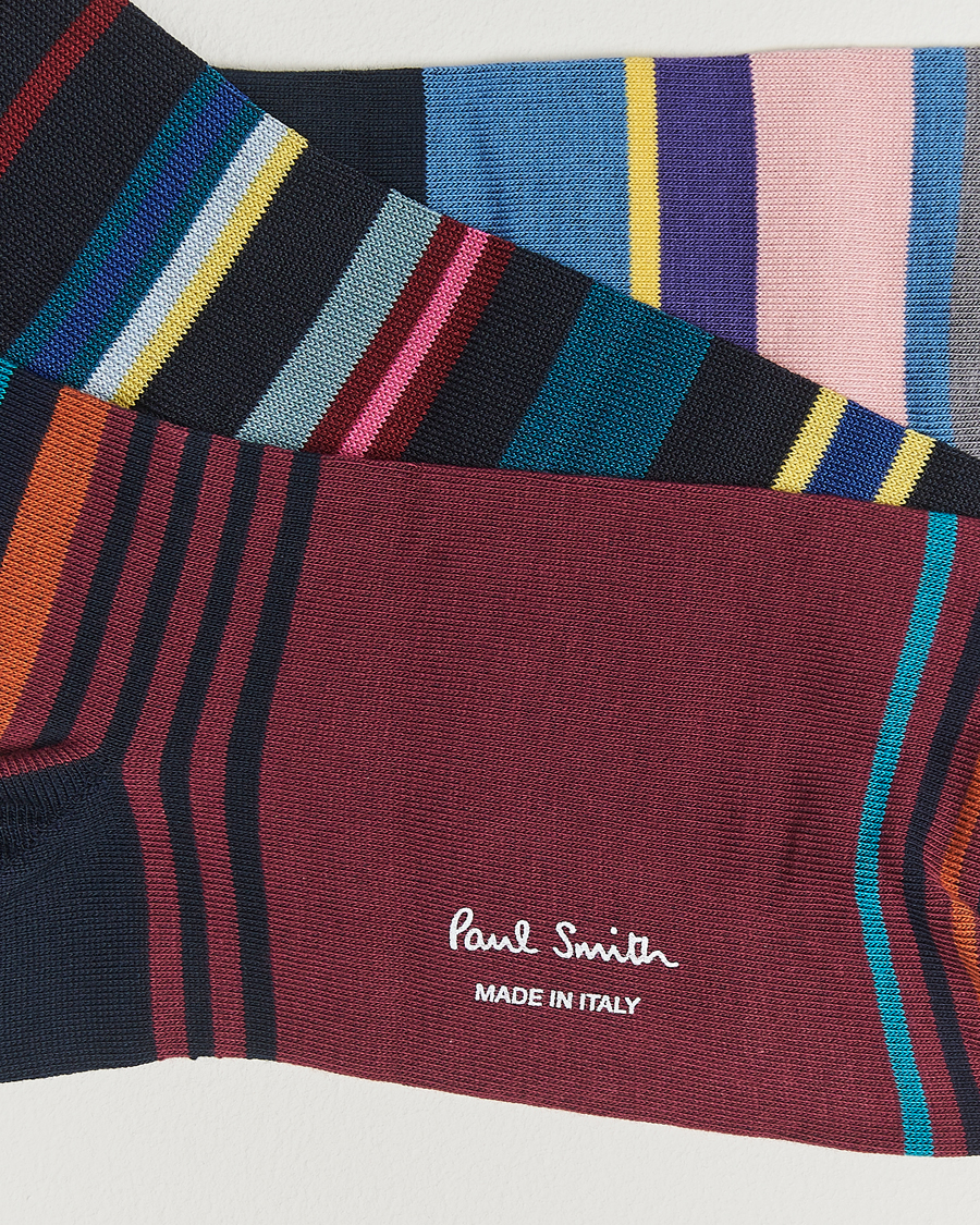 Men | Underwear & Socks | Paul Smith | 3-Pack Striped Sock Multi