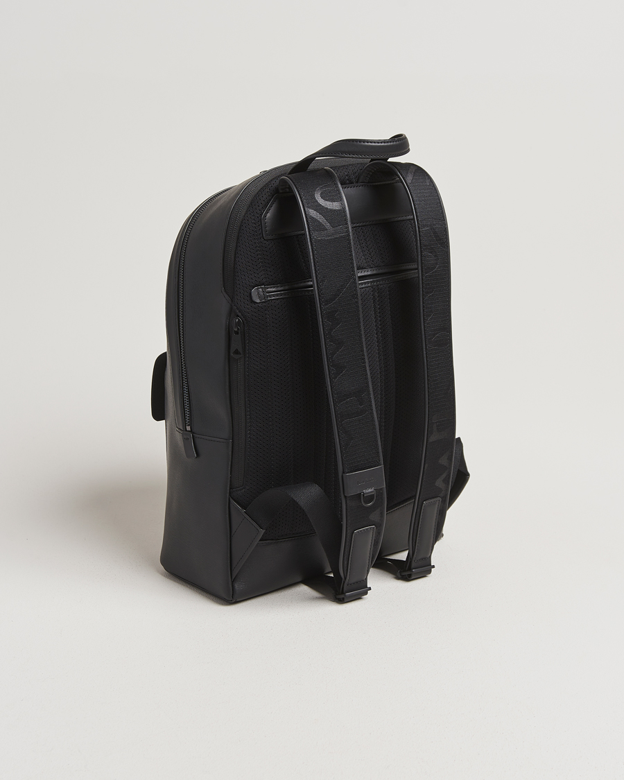 Men | Bags | Paul Smith | Leather Backpack Black