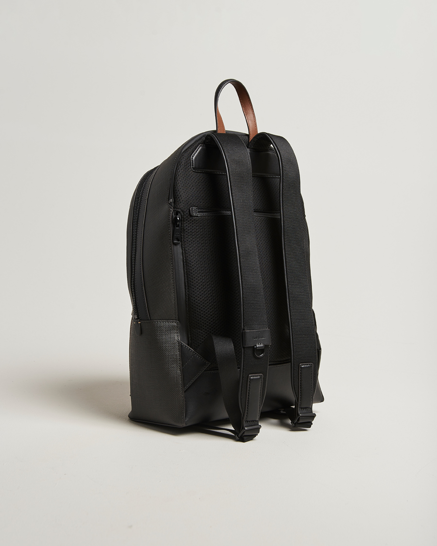 Men | Bags | Paul Smith | Nylon Stripe Backpack Black Multi