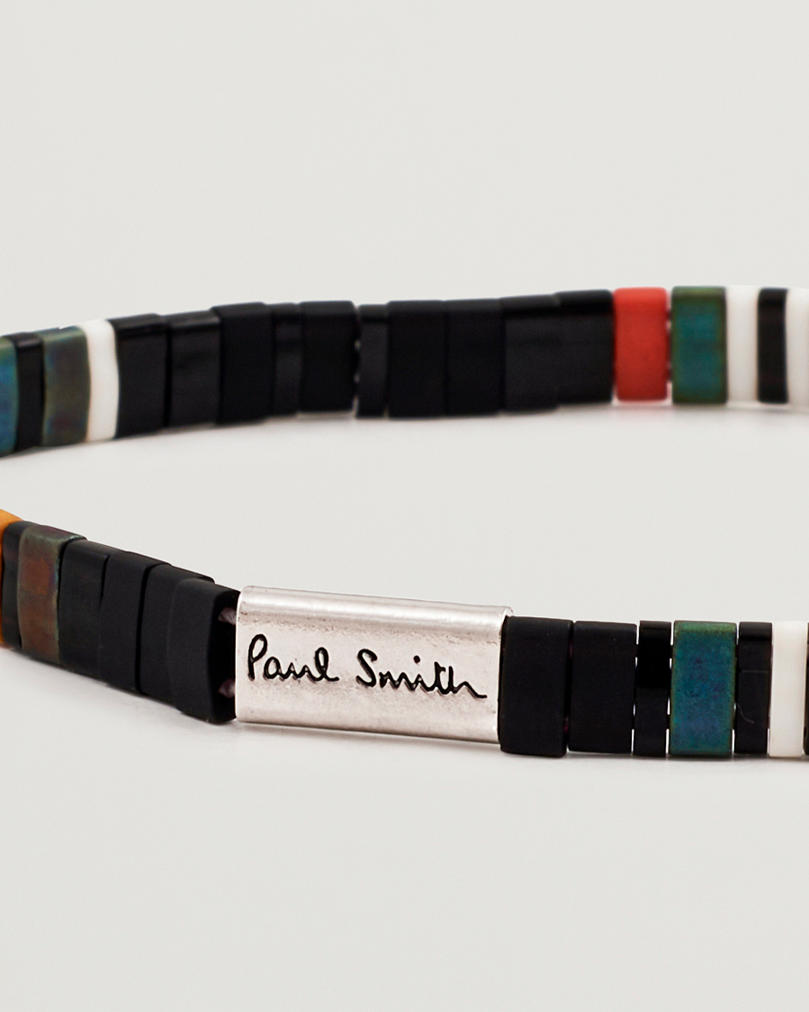 Men | | Paul Smith | Flat Bead Bracelet Multi