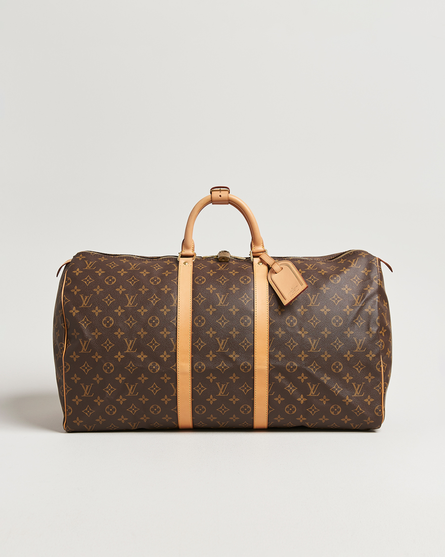 Men | Louis Vuitton Pre-Owned Keepall 55 Monogram | Louis Vuitton Pre-Owned | Keepall 55 Monogram