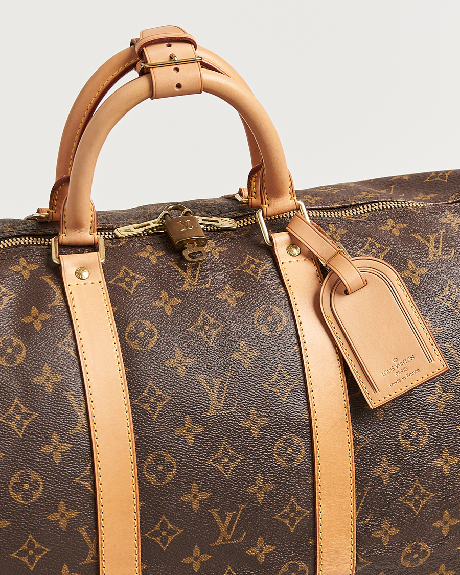 Men | Louis Vuitton Pre-Owned Keepall 55 Monogram | Louis Vuitton Pre-Owned | Keepall 55 Monogram