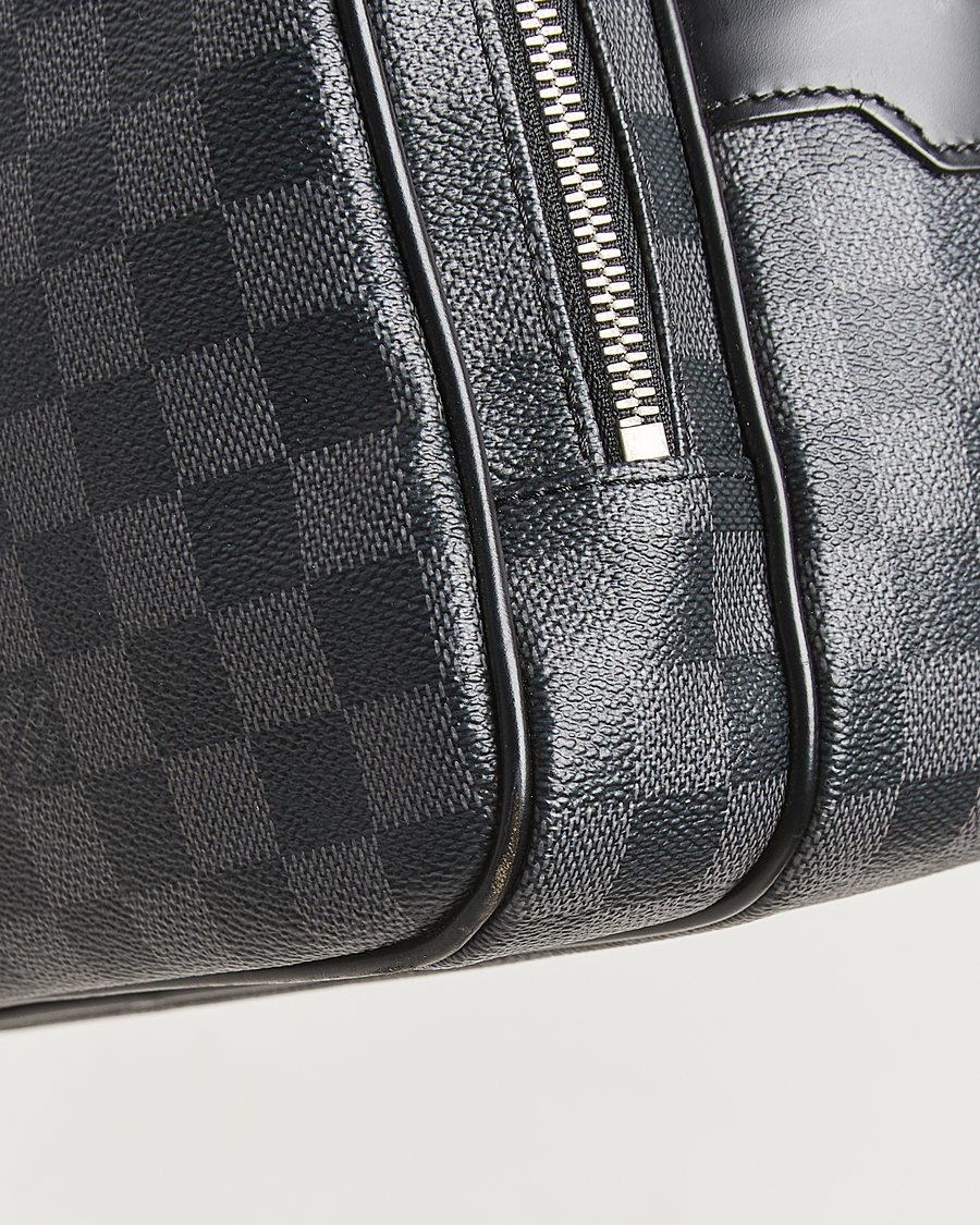 Men | Pre-Owned & Vintage Bags | Louis Vuitton Pre-Owned | Leoh Shoulder Bag Damier Graphite