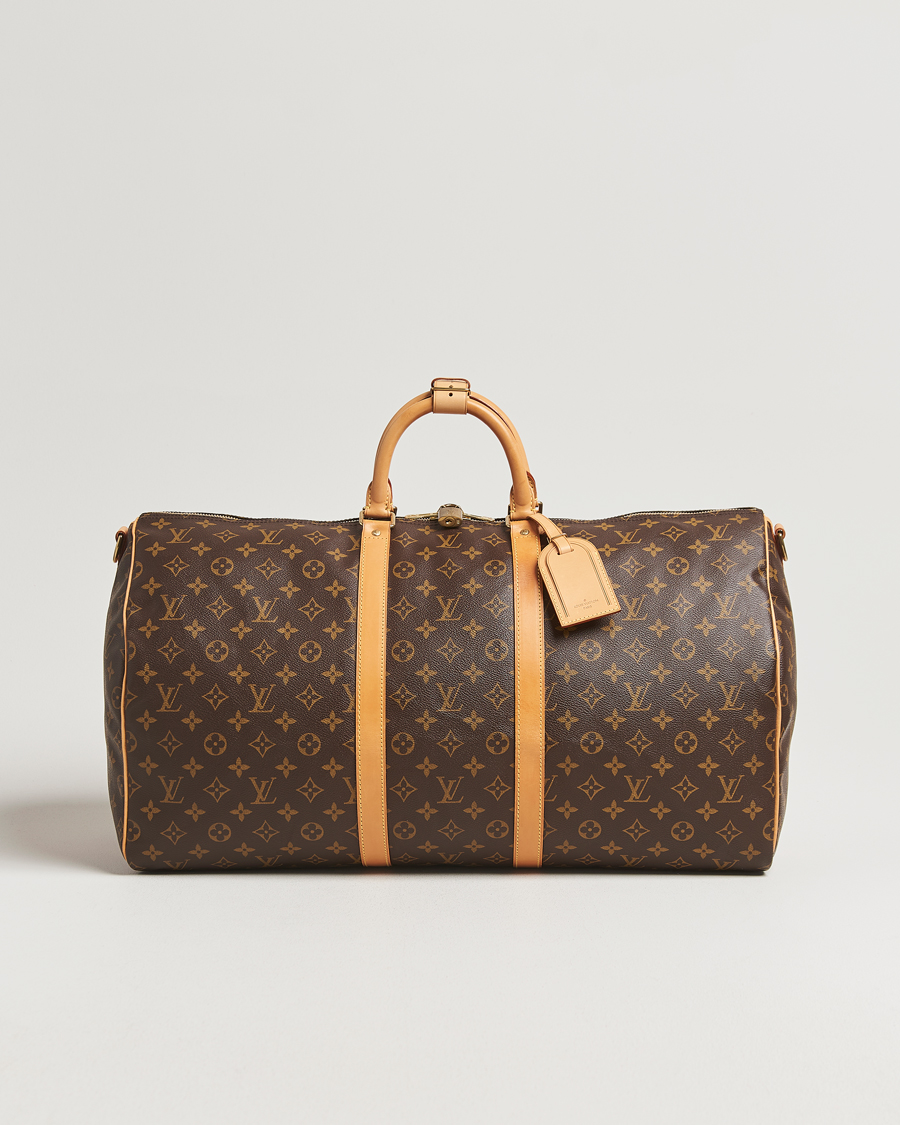 Men | Louis Vuitton Pre-Owned Keepall Bandoulière 55 Monogram | Louis Vuitton Pre-Owned | Keepall Bandoulière 55 Monogram