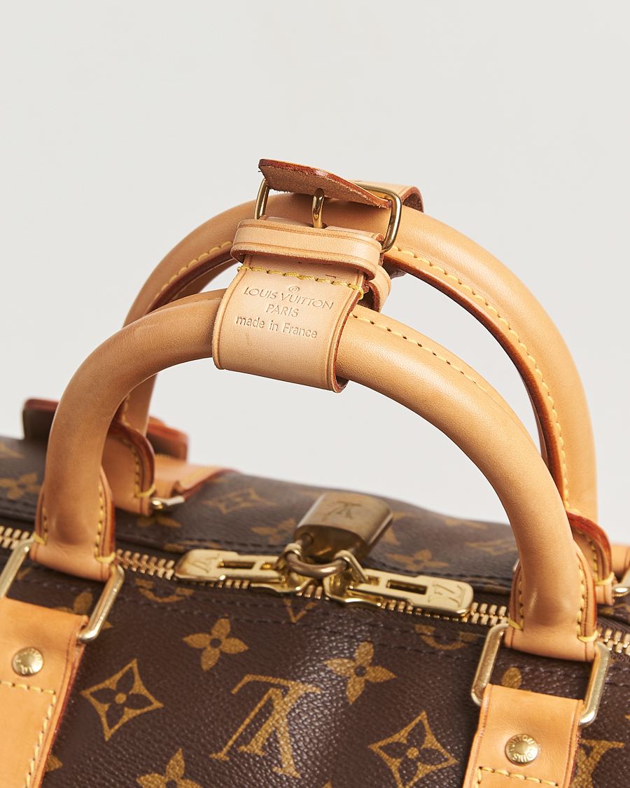 Men | Louis Vuitton Pre-Owned Keepall Bandoulière 55 Monogram | Louis Vuitton Pre-Owned | Keepall Bandoulière 55 Monogram