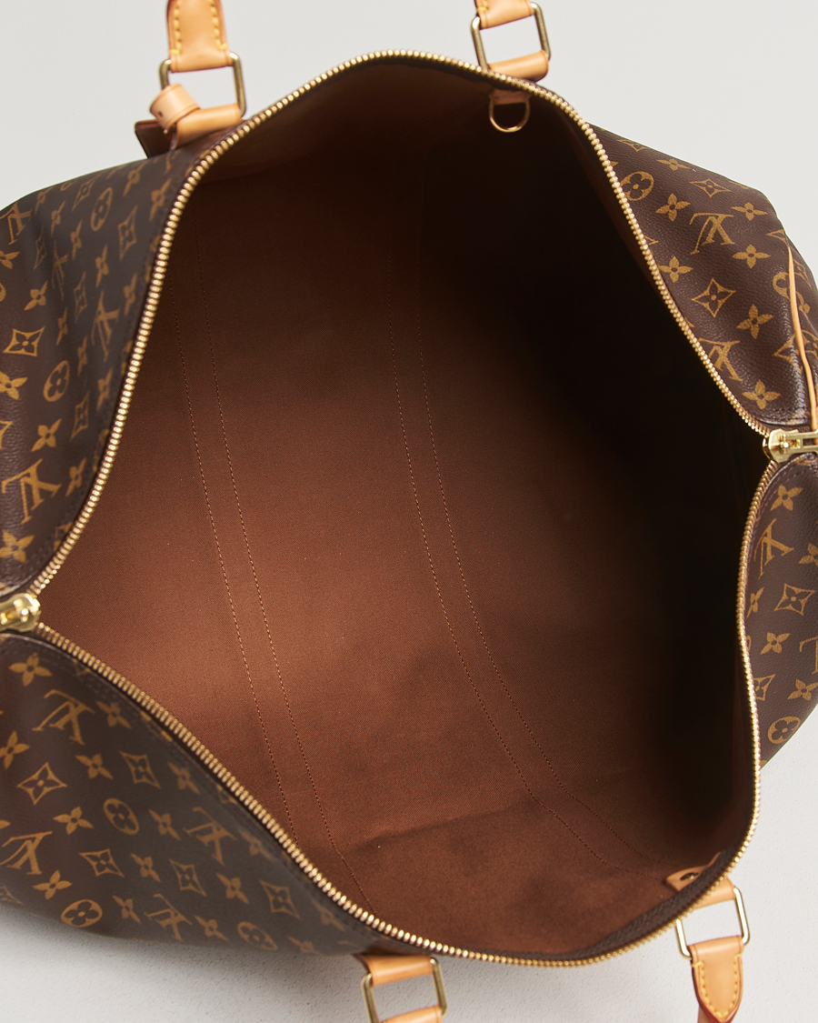 Men | Louis Vuitton Pre-Owned Keepall Bandoulière 55 Monogram | Louis Vuitton Pre-Owned | Keepall Bandoulière 55 Monogram
