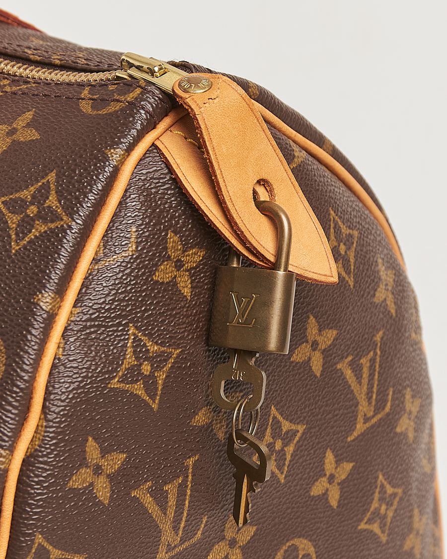 Men | Louis Vuitton Pre-Owned Speedy 35 Monogram | Louis Vuitton Pre-Owned | Speedy 35 Monogram