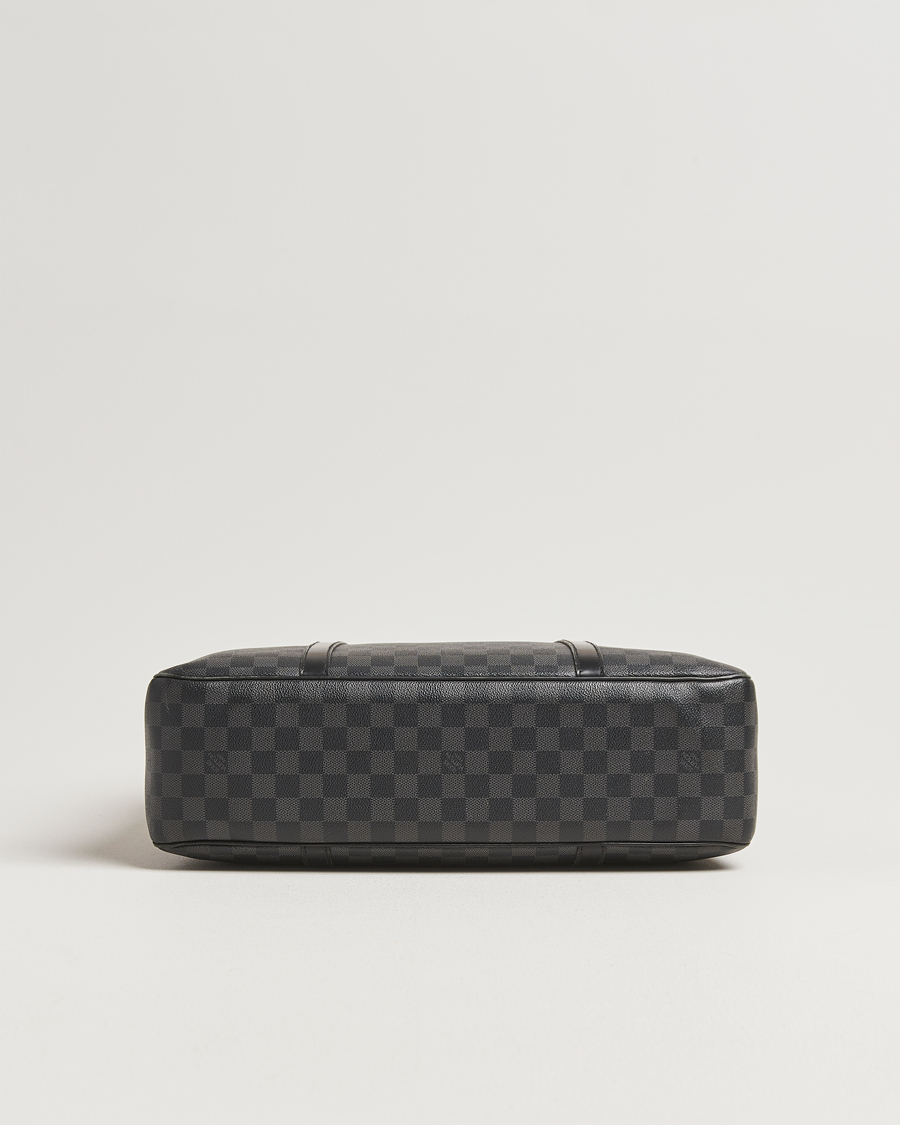 Men | Pre-Owned & Vintage Bags | Louis Vuitton Pre-Owned | Jorn Porte Documents Damier Graphite