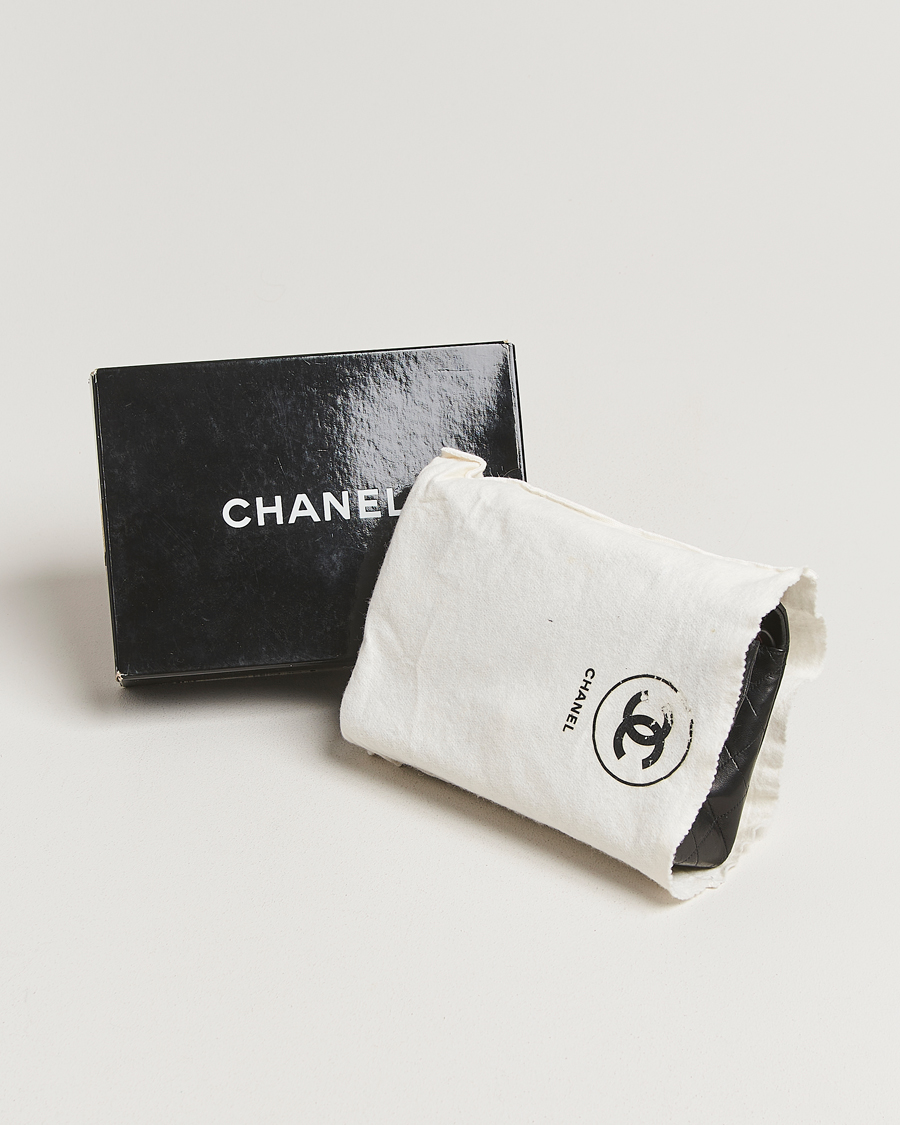 Men | Chanel Pre-Owned Classic Double Flap Medium Black | Chanel Pre-Owned | Classic Double Flap Medium Black