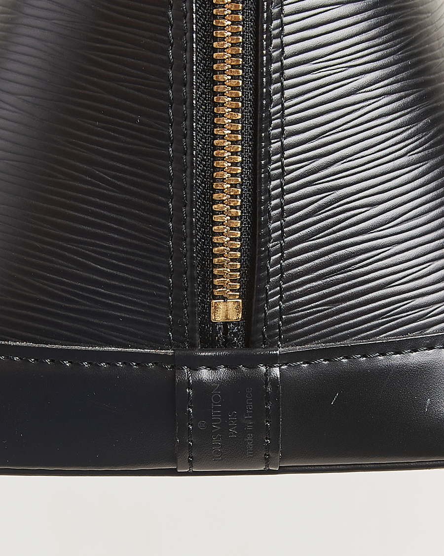 Men | Louis Vuitton Pre-Owned Alma PM Bag Epi Leather Black | Louis Vuitton Pre-Owned | Alma PM Bag Epi Leather Black