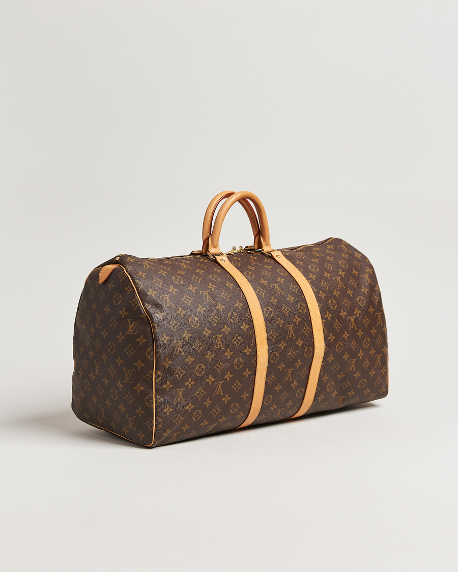 Men | Pre-Owned & Vintage Bags | Louis Vuitton Pre-Owned | Keepall 55 Monogram