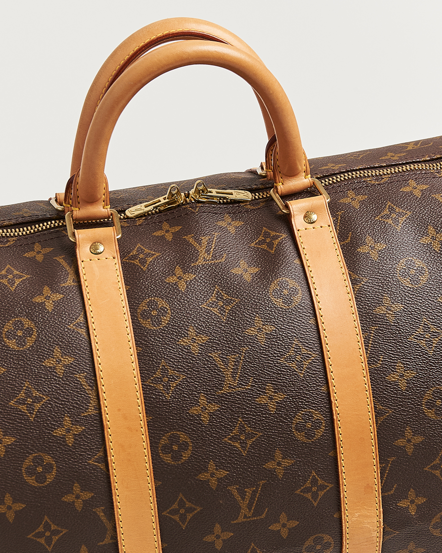 Men | Pre-Owned & Vintage Bags | Louis Vuitton Pre-Owned | Keepall 55 Monogram