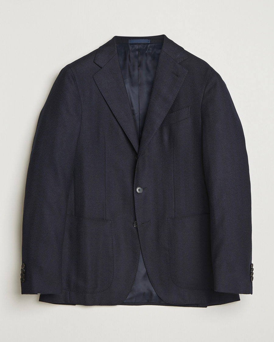 新品 24AW CARUSO AIDA 2B ウール キャバリーツイル スーツ Caruso - Aida double-breasted suit in brown technical wool