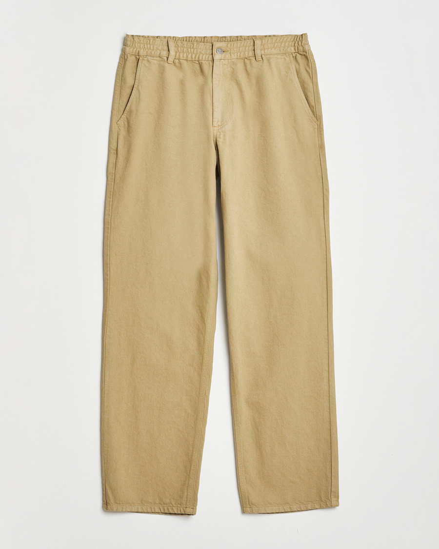 Men | Trousers | Forét | Clay Twill Pants Khaki