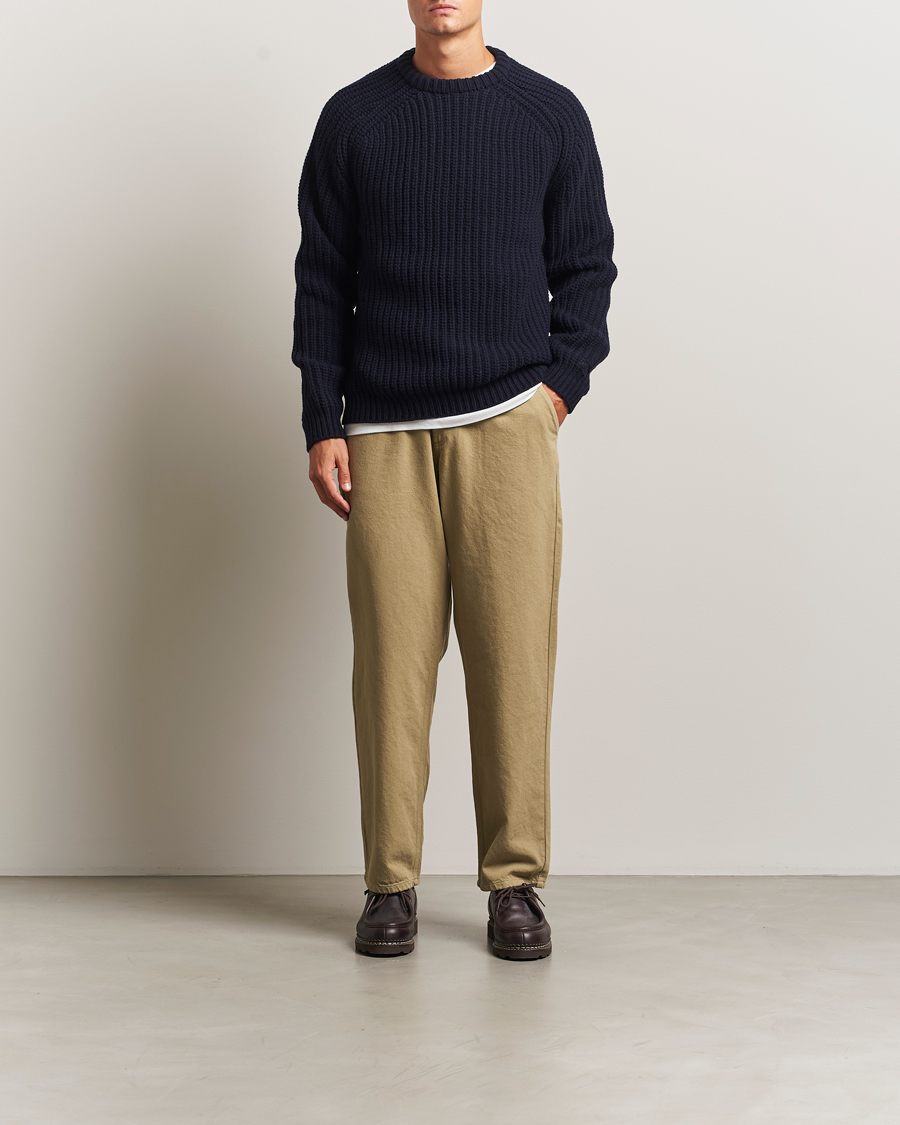 Men | Trousers | Forét | Clay Twill Pants Khaki