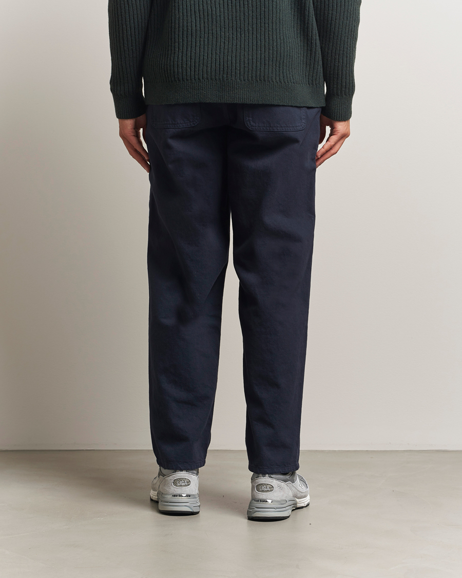 Men | Trousers | Forét | Clay Twill Pants Navy