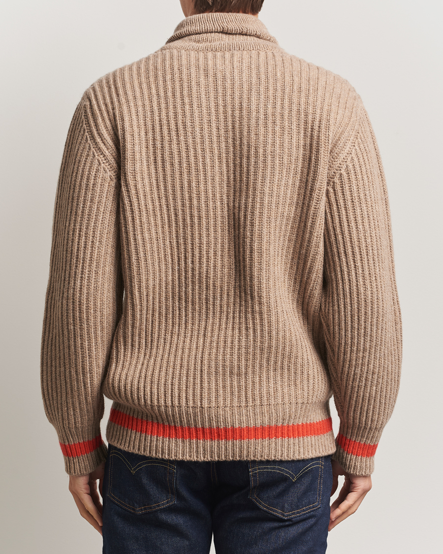 Men | Sweaters & Knitwear | Filson | Bristol Shawl Neck Sweater Oatmeal