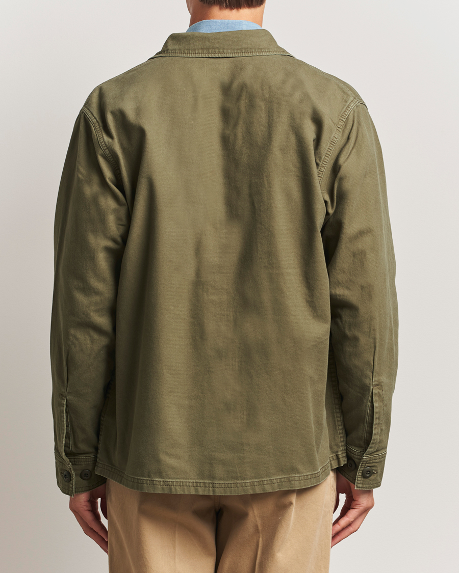 Men | Shirts | Filson | Clarkston Brushed Jac Shirt Surplus Green