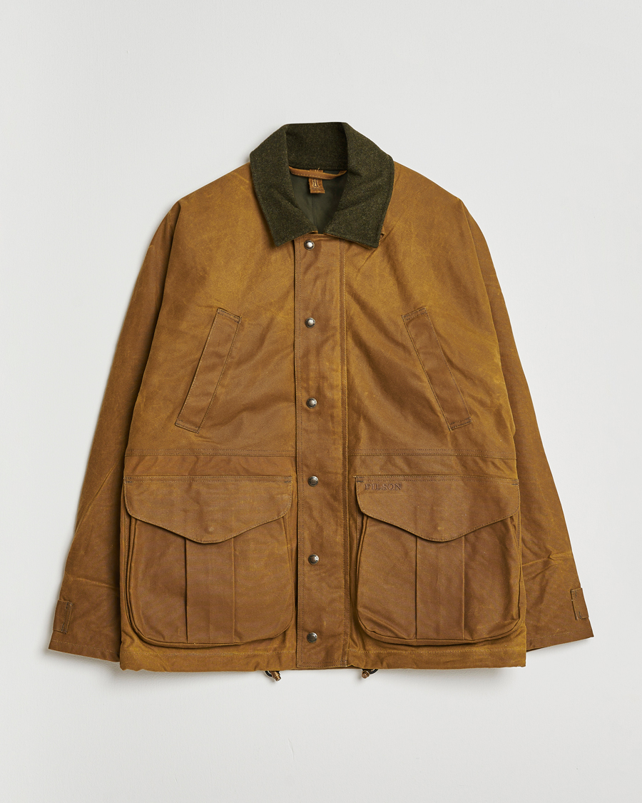 Men | Coats & Jackets | Filson | Tin Cloth Field Jacket Dark Tan