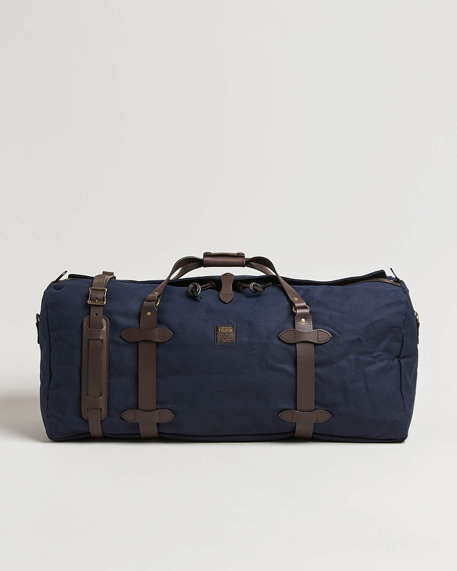 Men | Bags | Filson | Rugged Twill Duffle Large Navy
