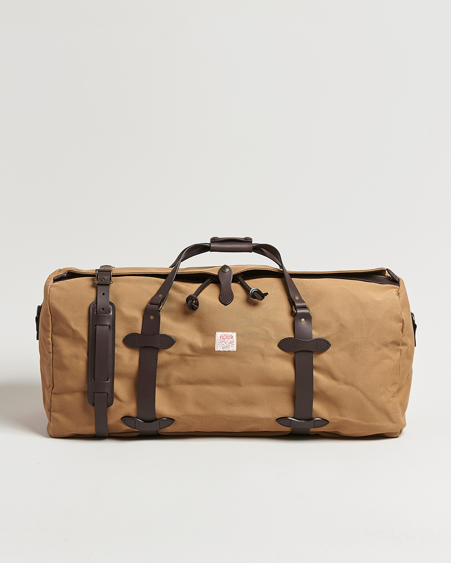 Filson Rugged Twill Duffle Large Tan at CareOfCarl.com
