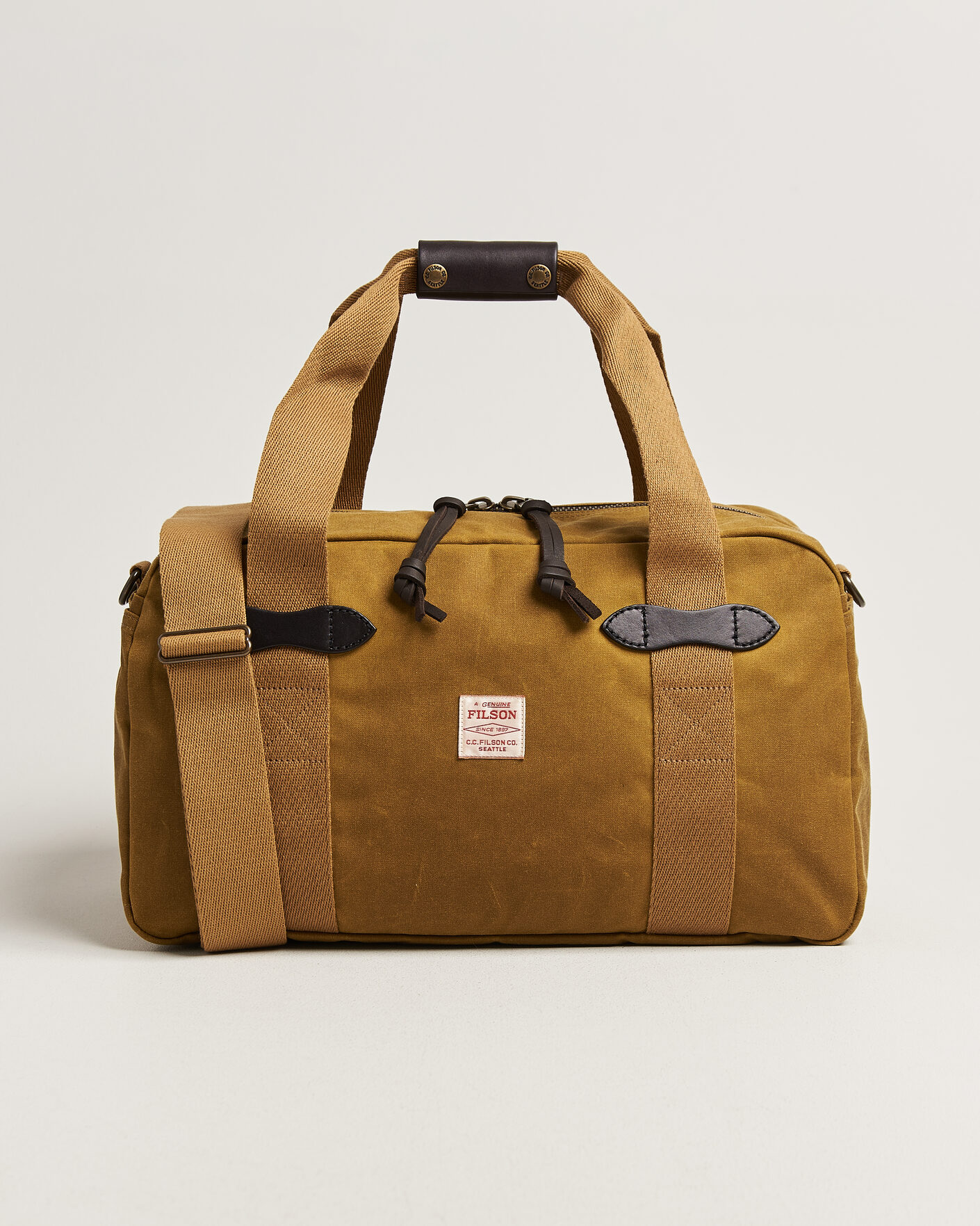 Men | Bags | Filson | Tin Cloth Small Duffle Tan