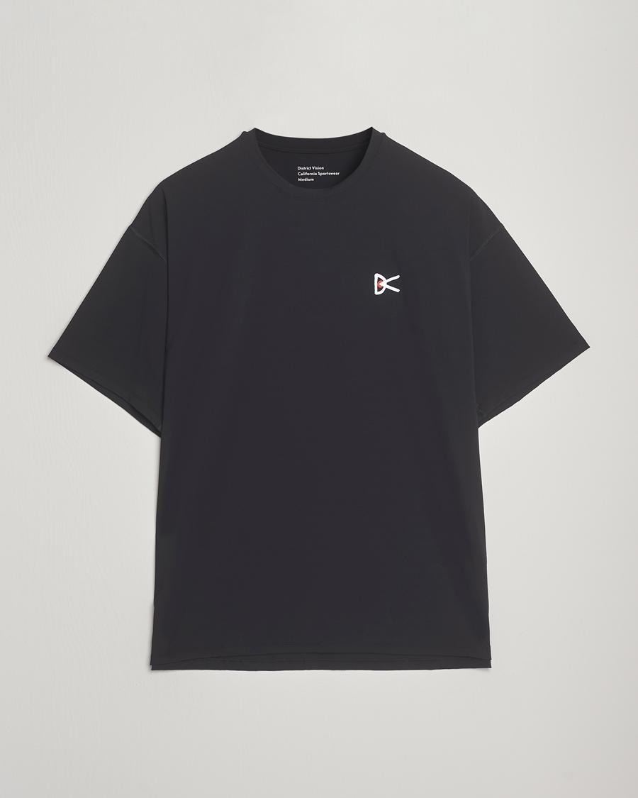 Men | T-Shirts | District Vision | Lightweight Short Sleeve T-Shirt Black