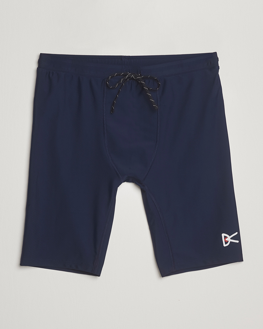 Men | Shorts | District Vision | 9 Inch Half Tights Indigo