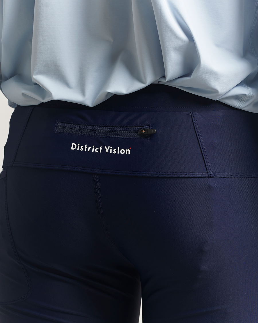 Men | Shorts | District Vision | 9 Inch Half Tights Indigo